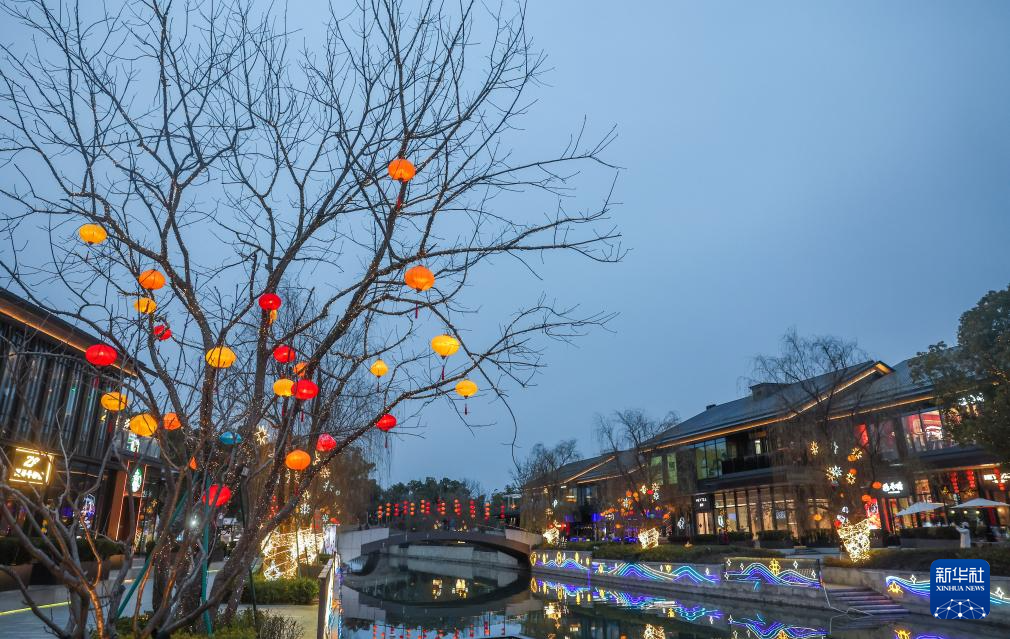 浙江嘉兴:花灯美景迎元宵